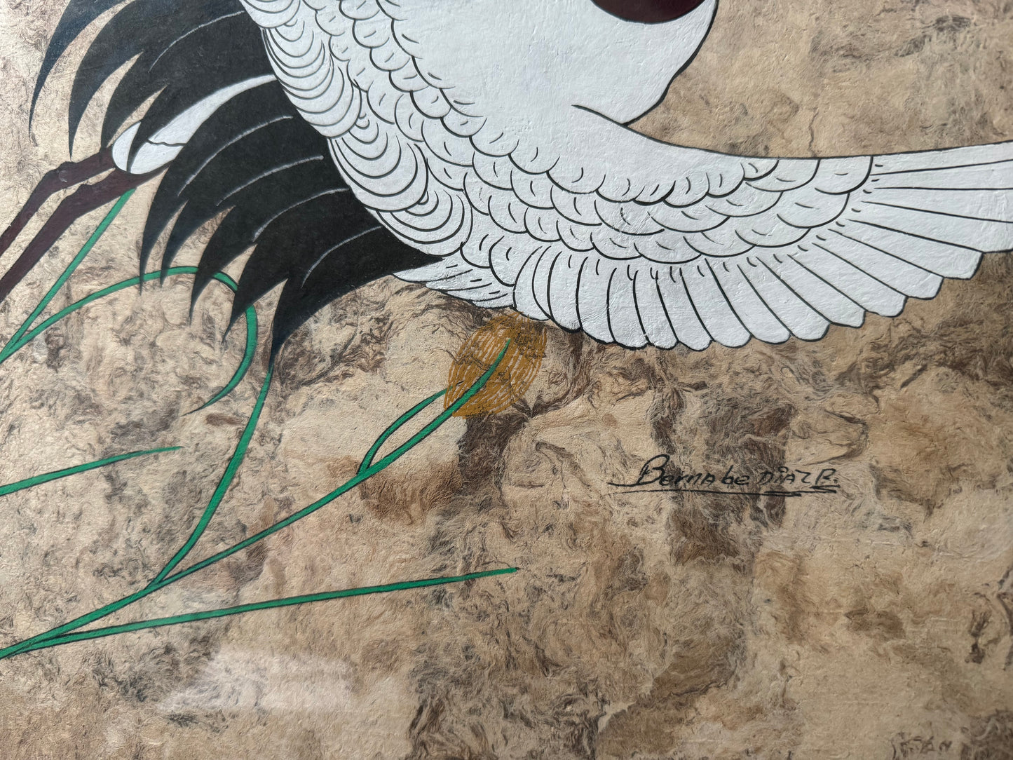 Bernabe Diaz Rodriguez Amate Bark Art