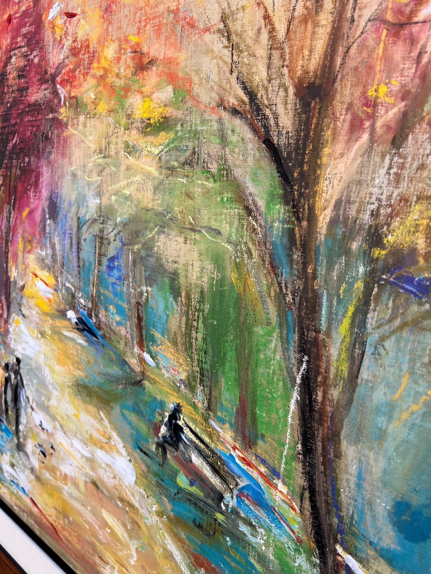Mary Dulon “ Autumn Stroll “