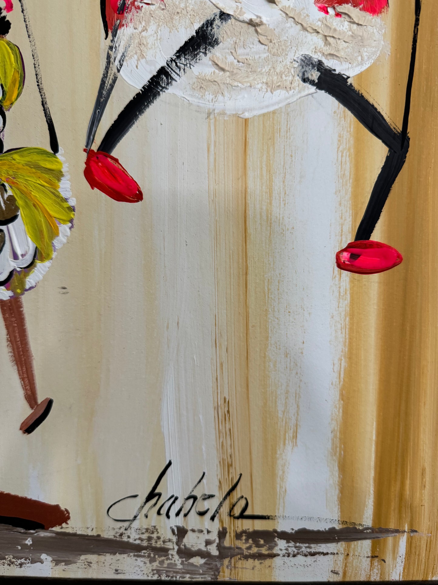Elizabeth Chubela Haas 1904-2002 Oil on Board