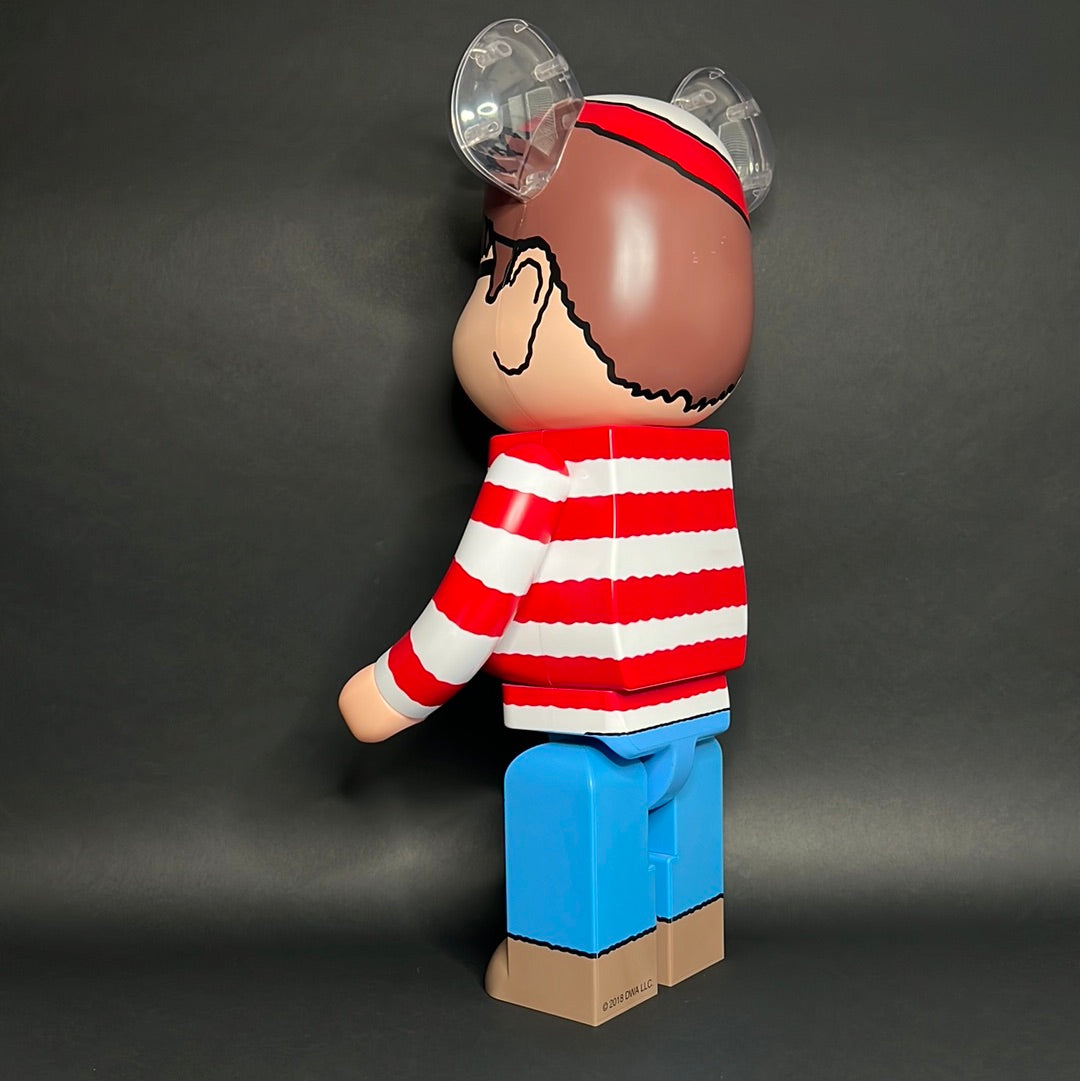 Bearbrick Waldo Wally 1000 % Figure