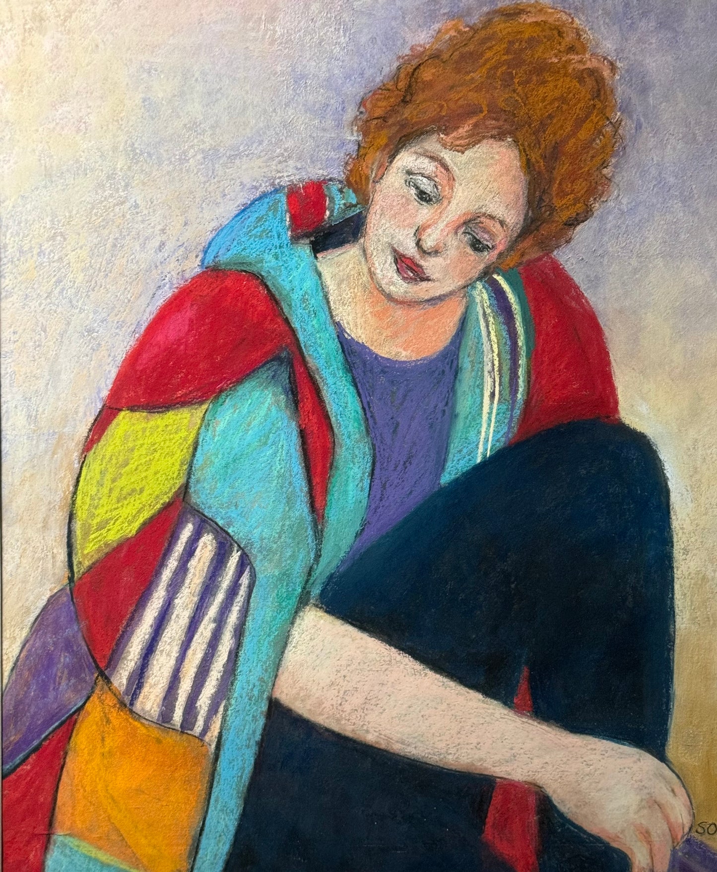 Susan Sohl 1945-2020 “ The Joseph’s Coat II “