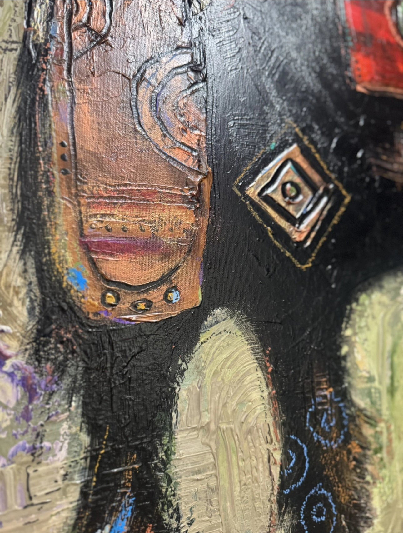 Jenny Foster Large Oil Painting