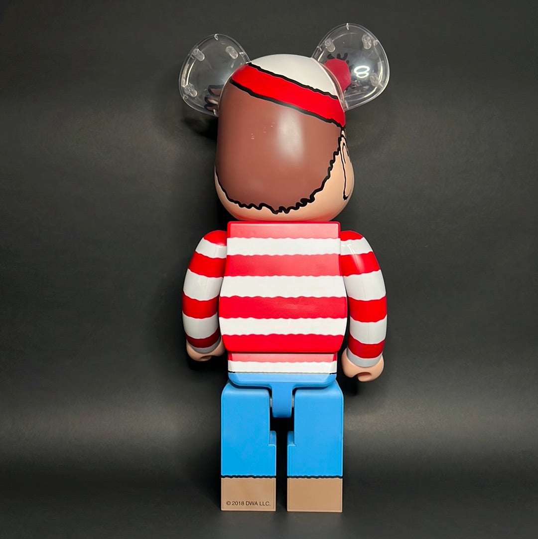 Bearbrick Waldo Wally 1000 % Figure