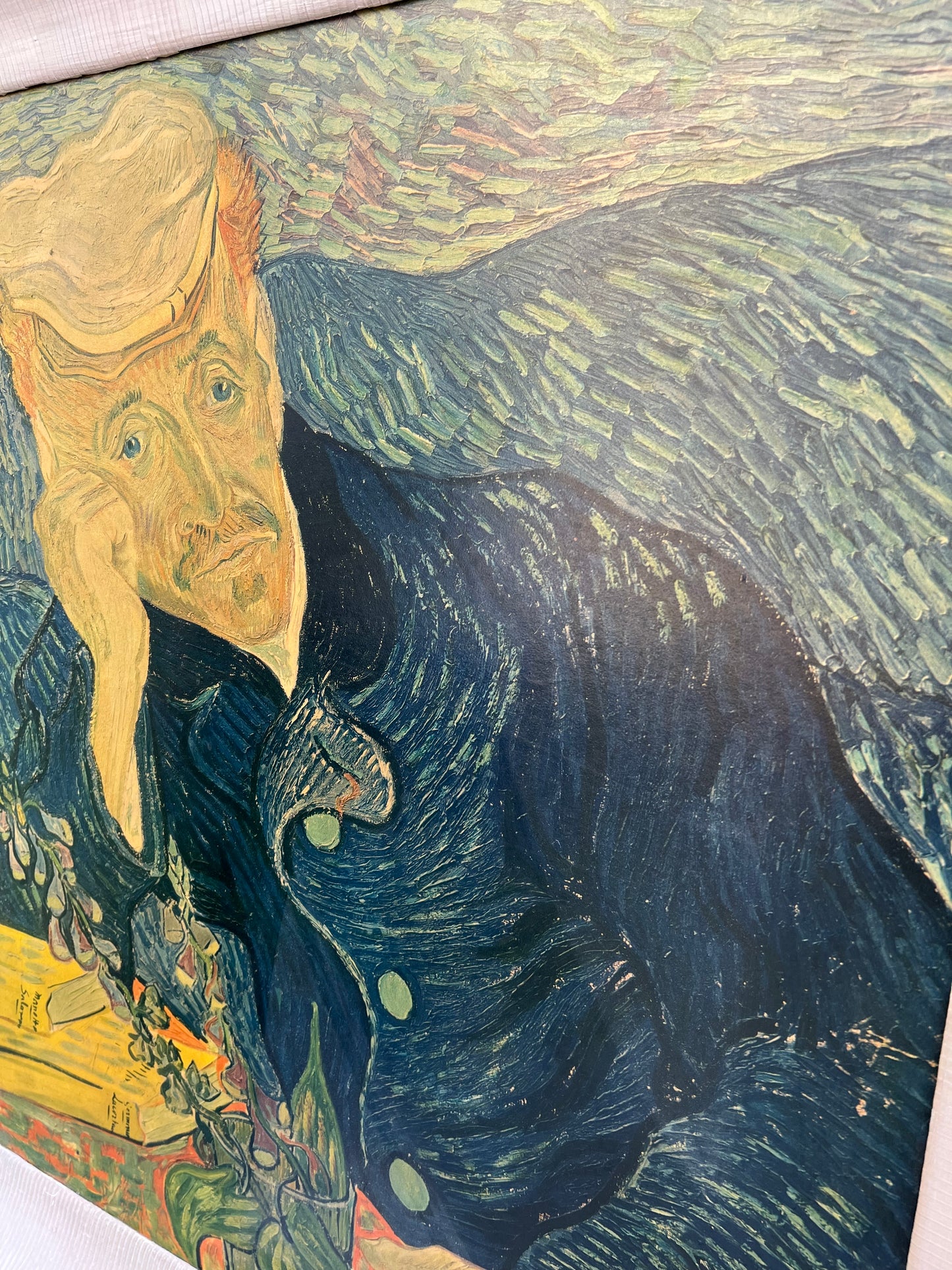 Old Print on Panel Art