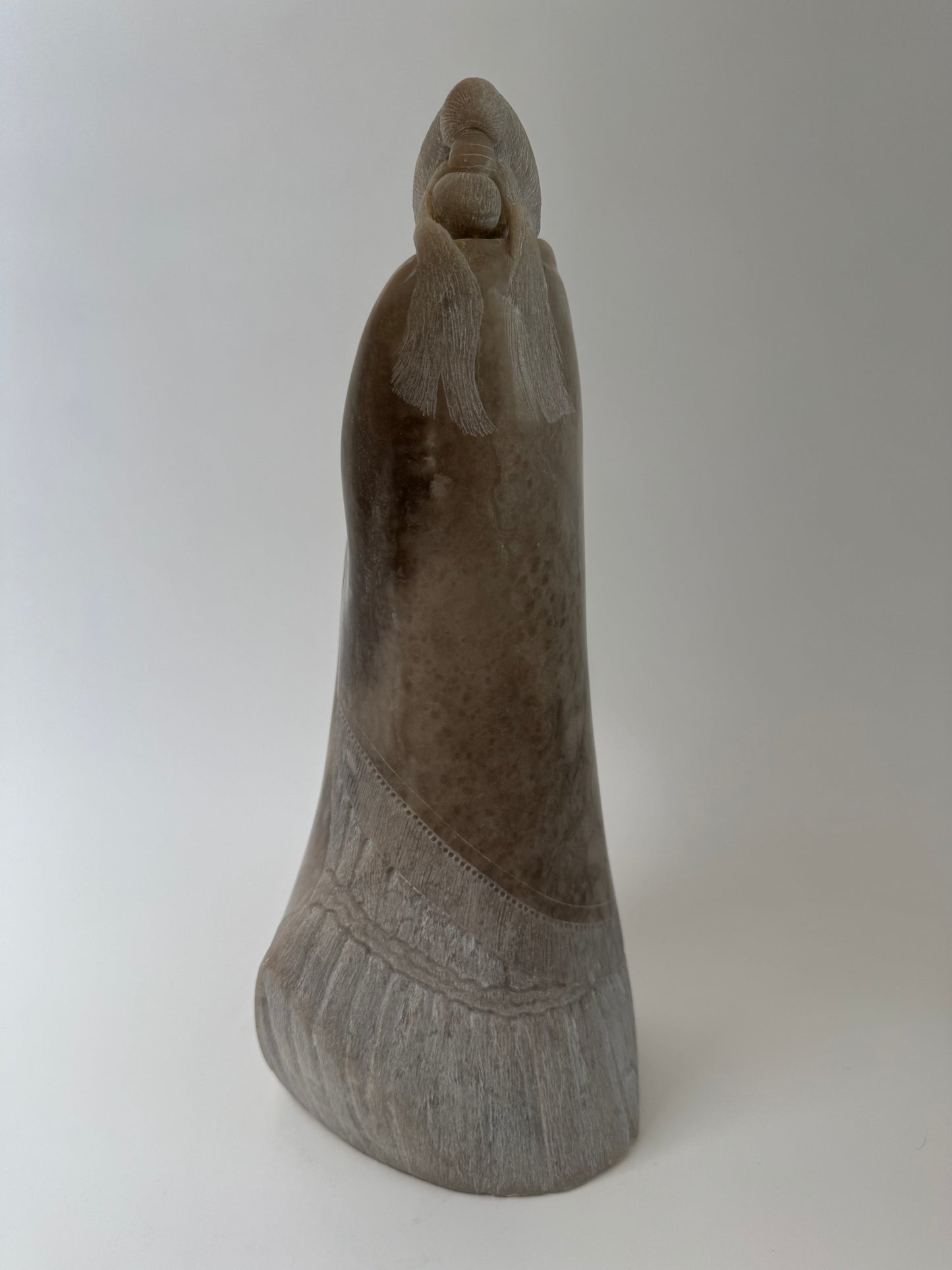 Native American Indian “Mother & Child” Stone Sculpture Alvin Marshall