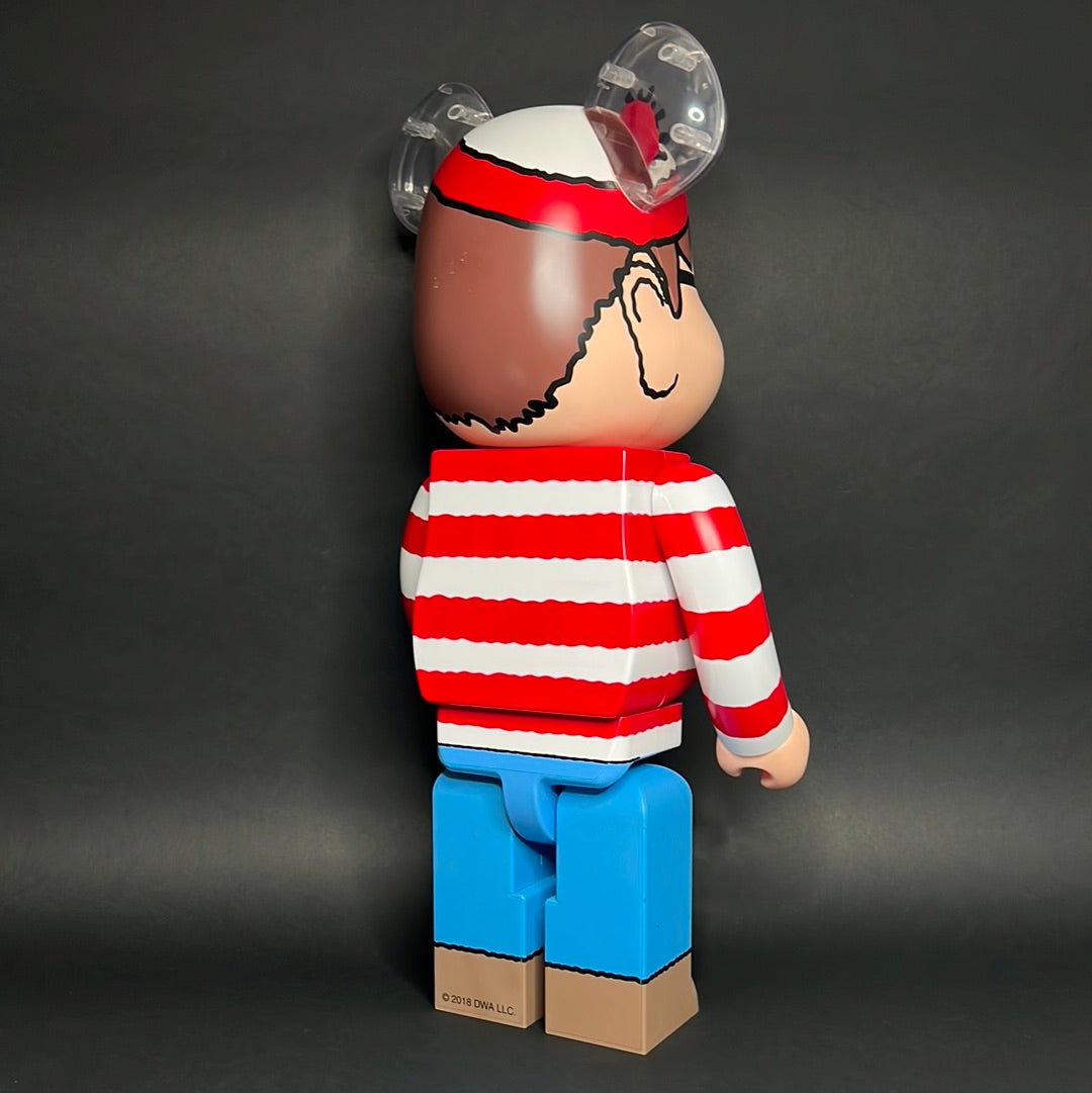 Bearbrick Waldo Wally 1000 % Figure