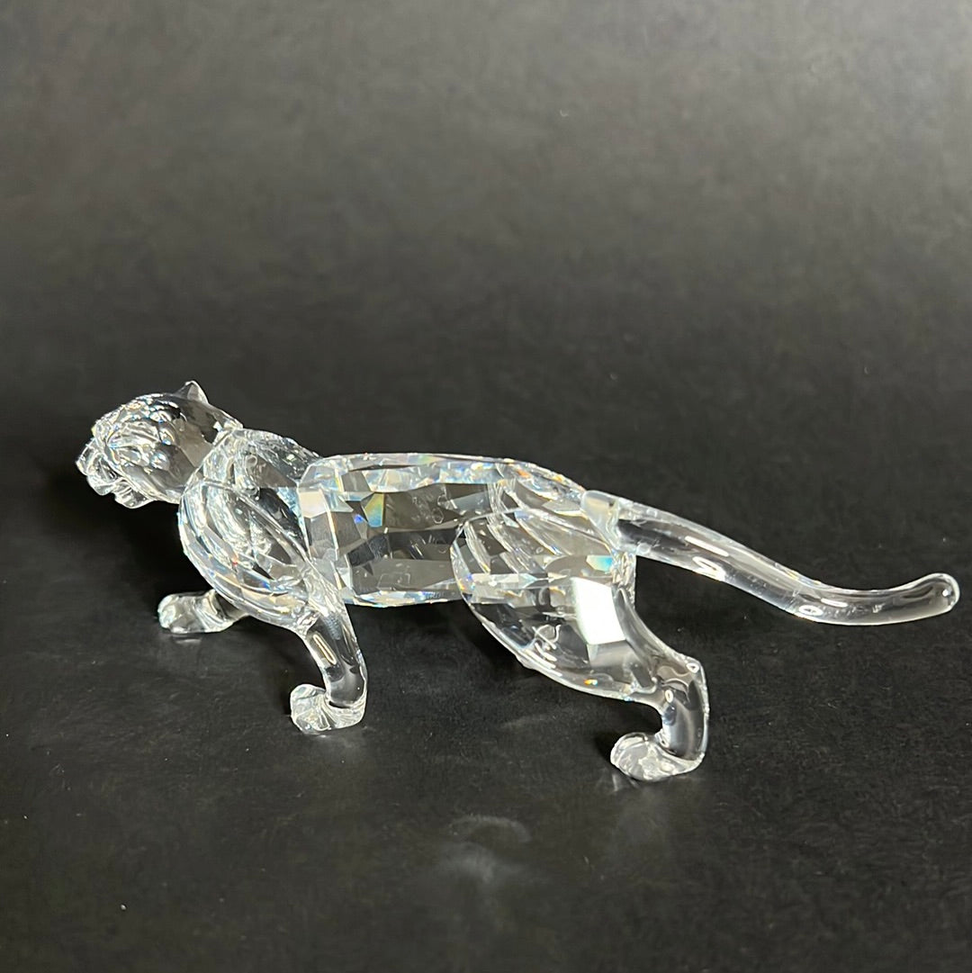 Swarovski Leopard Silver Crystal
