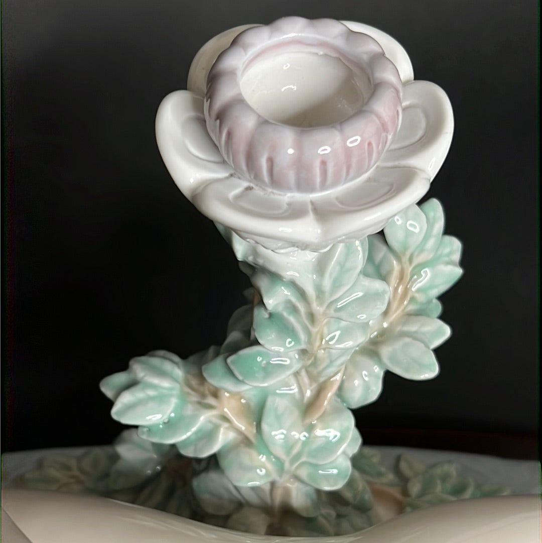 Lladro Female Candelabra