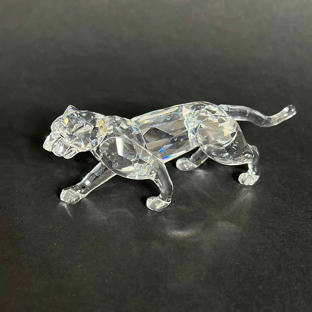Swarovski Leopard Silver Crystal