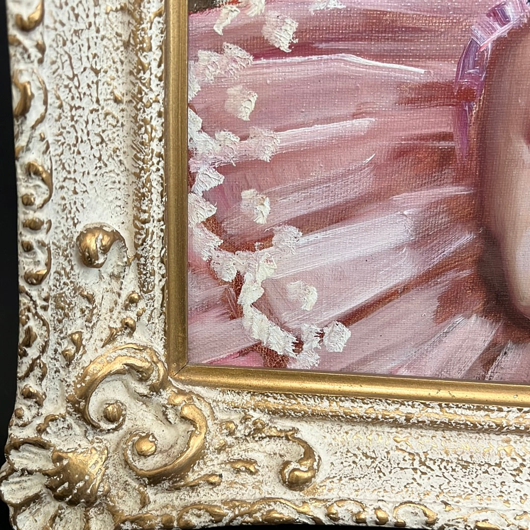 Spanish Art “Inspirado” Cortes Oil on Canvas
