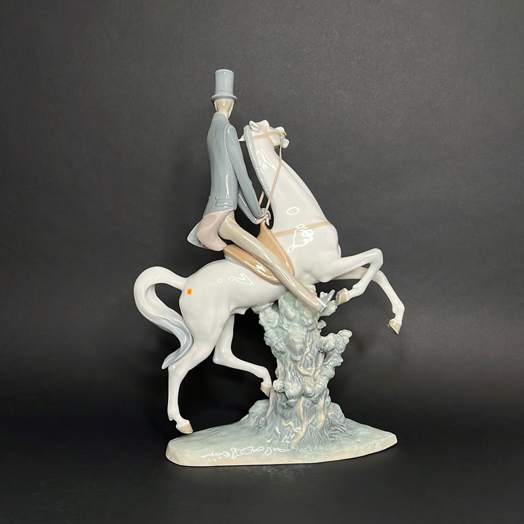 Lladro Man On Horse