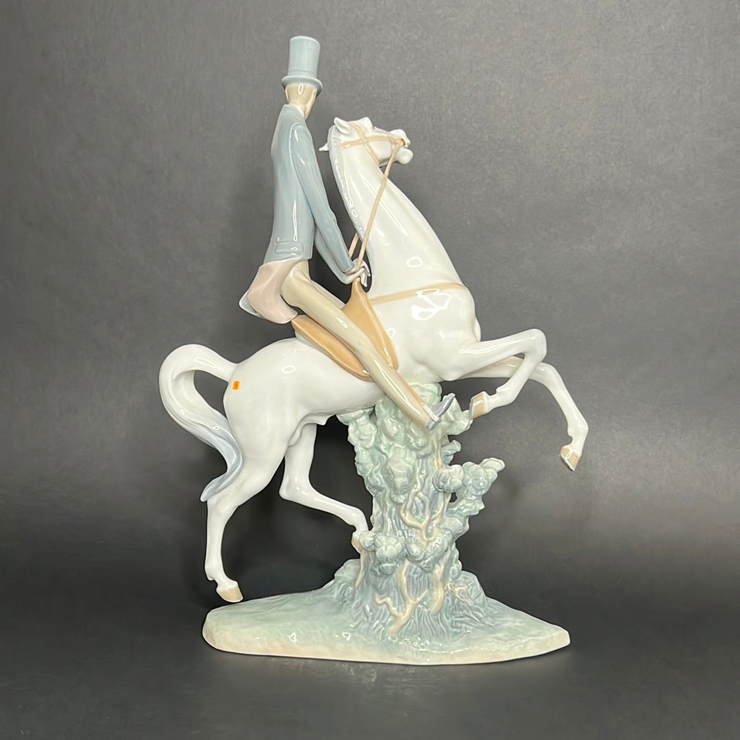 Lladro Man On Horse