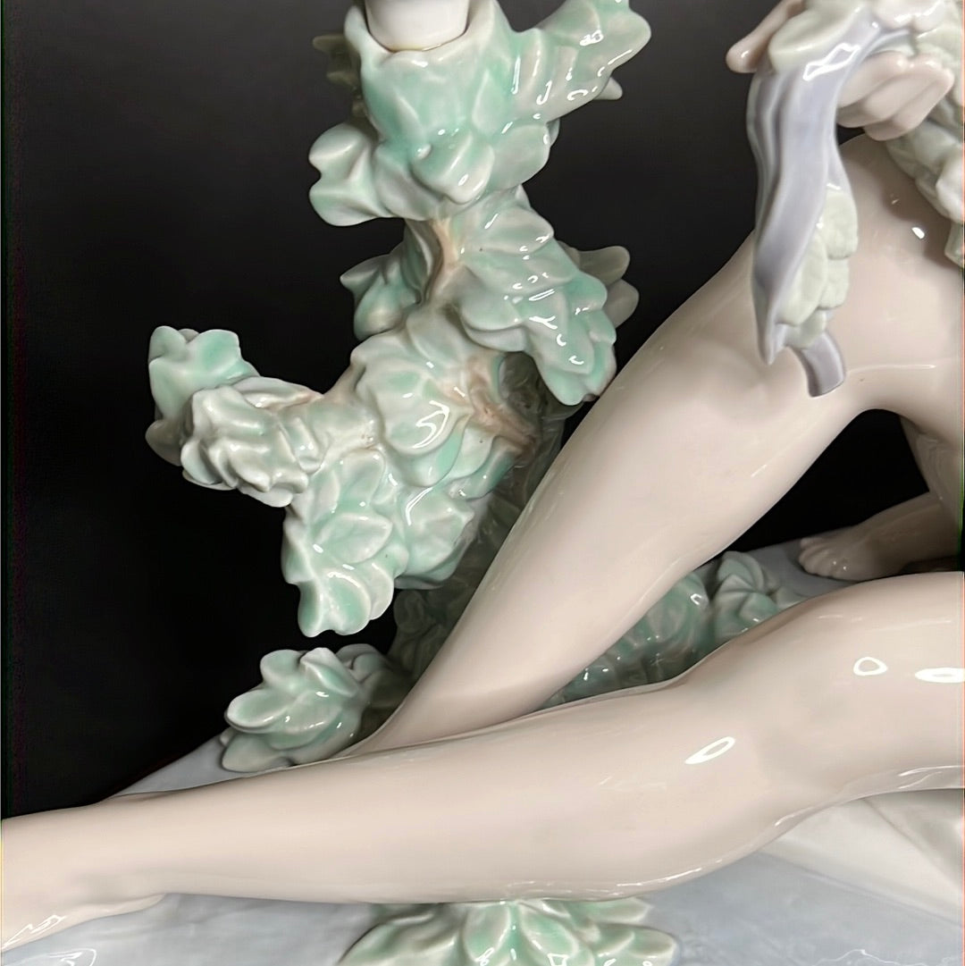 Lladro Male Candelabra