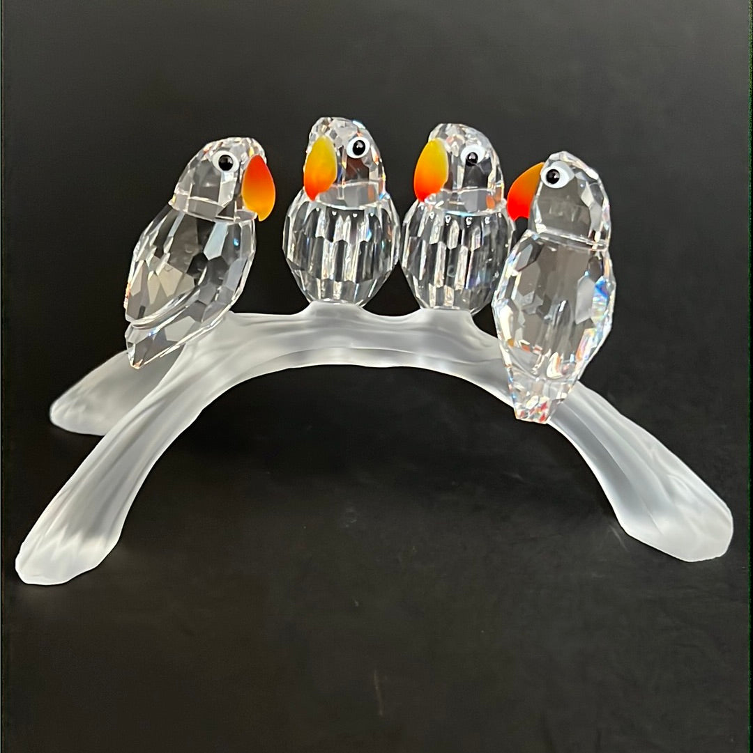 Swarovski Baby Lovebirds Crystal