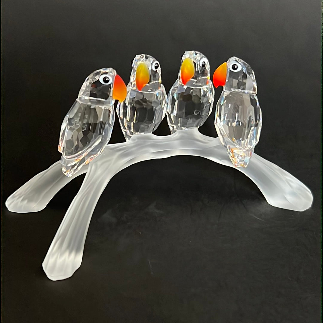 Swarovski Baby Lovebirds Crystal