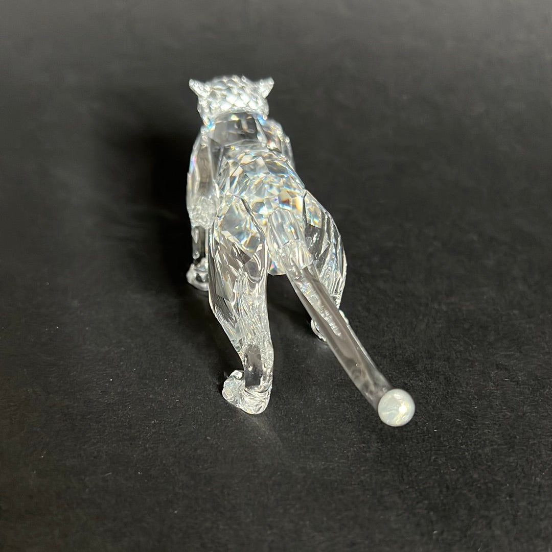 Swarovski Leopard Silver Crystal