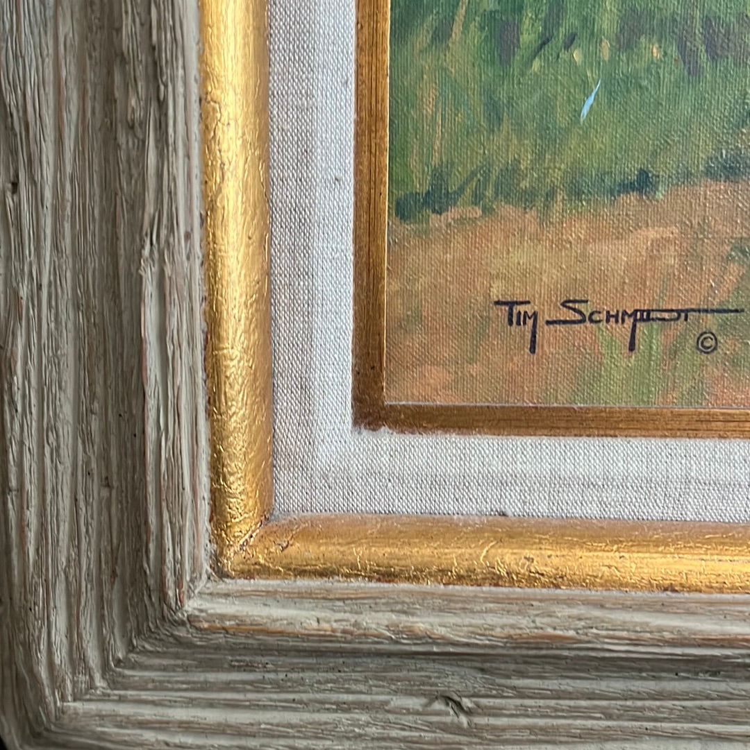 Tim Schmidt “ Wakin Up “ Original Oil on Canvas