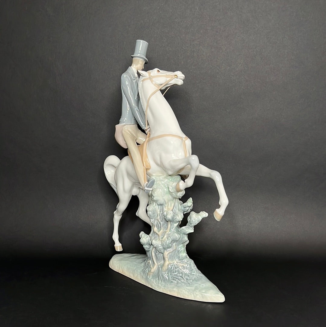 Lladro Man On Horse