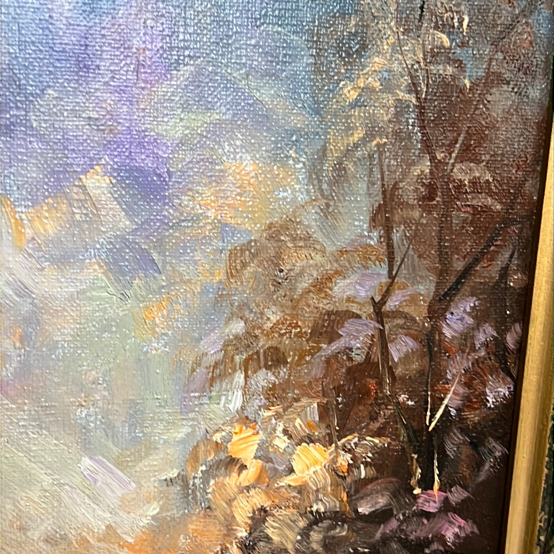 Spanish Lady By Cortes Oil On Canvas