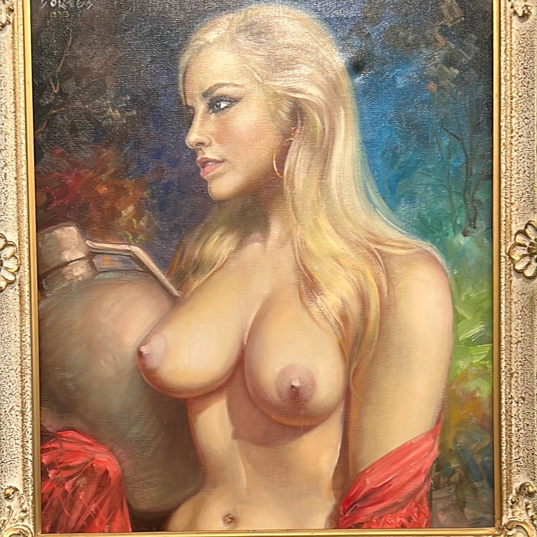 Spanish Oil Painting Art Cortes
