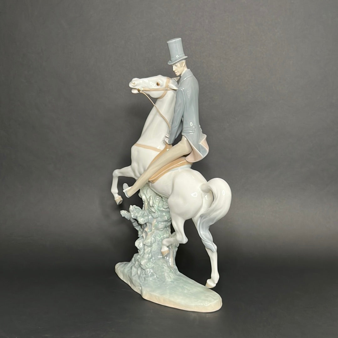 Lladro Man On Horse
