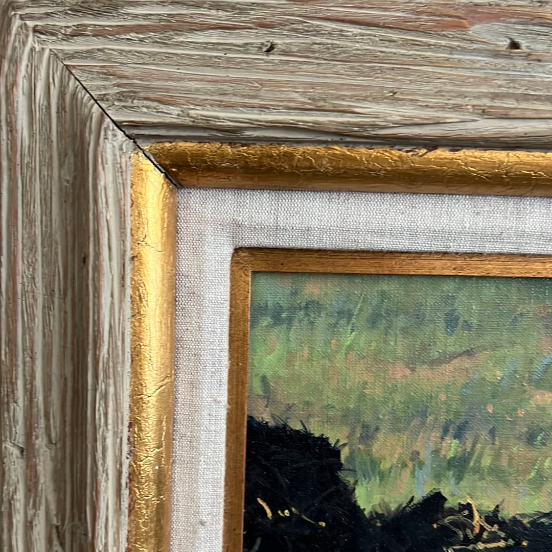 Tim Schmidt “ Wakin Up “ Original Oil on Canvas