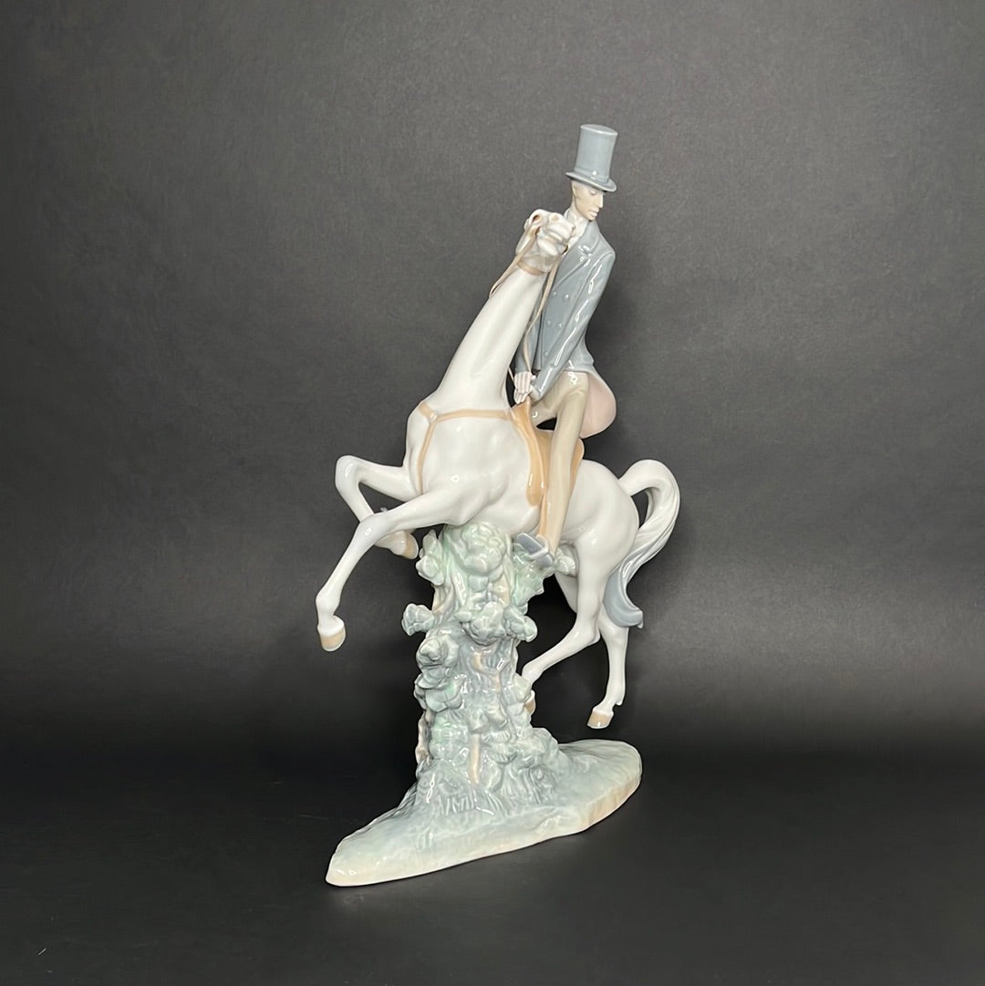 Lladro Man On Horse