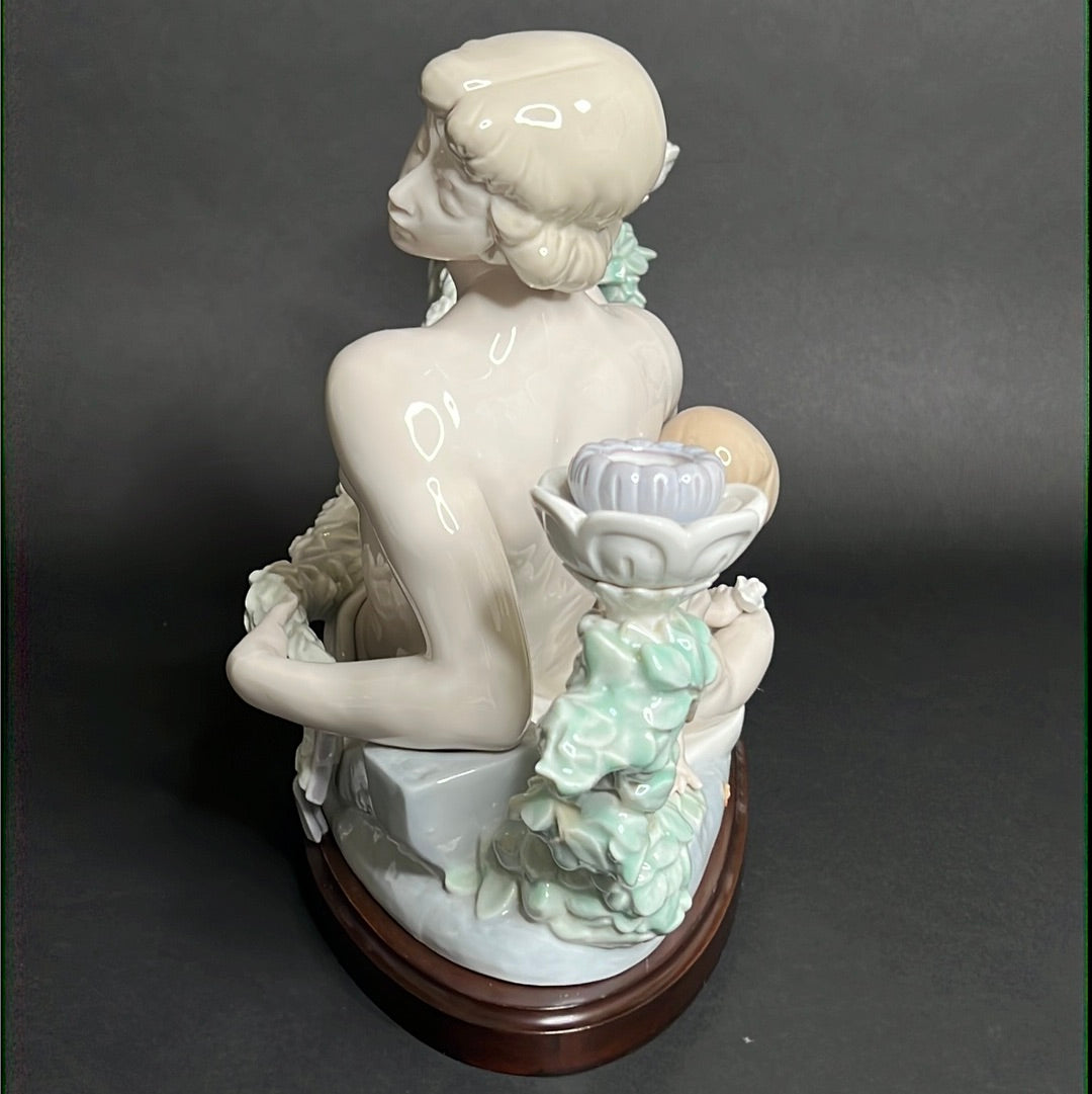Lladro Male Candelabra