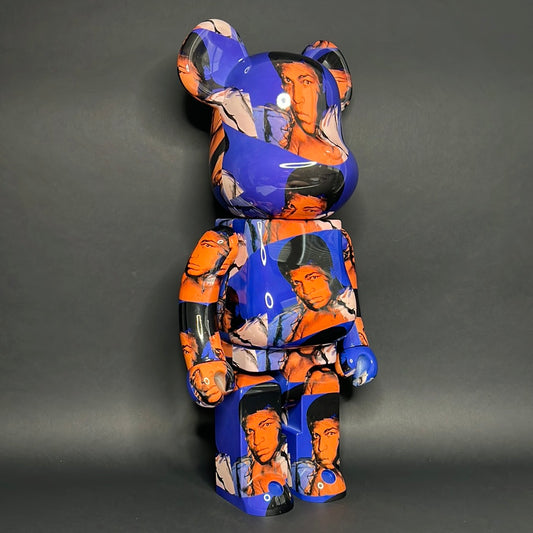Bearbrick Andy Warhol Muhammad Ali 1000% Figures