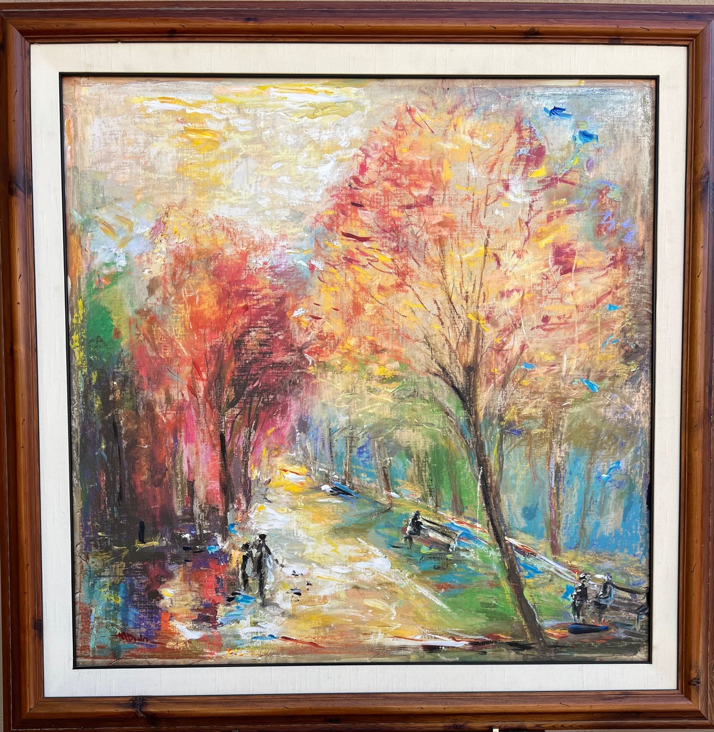 Mary Dulon “ Autumn Stroll “