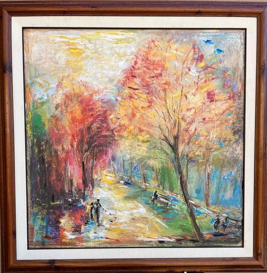 Mary Dulon “ Autumn Stroll “