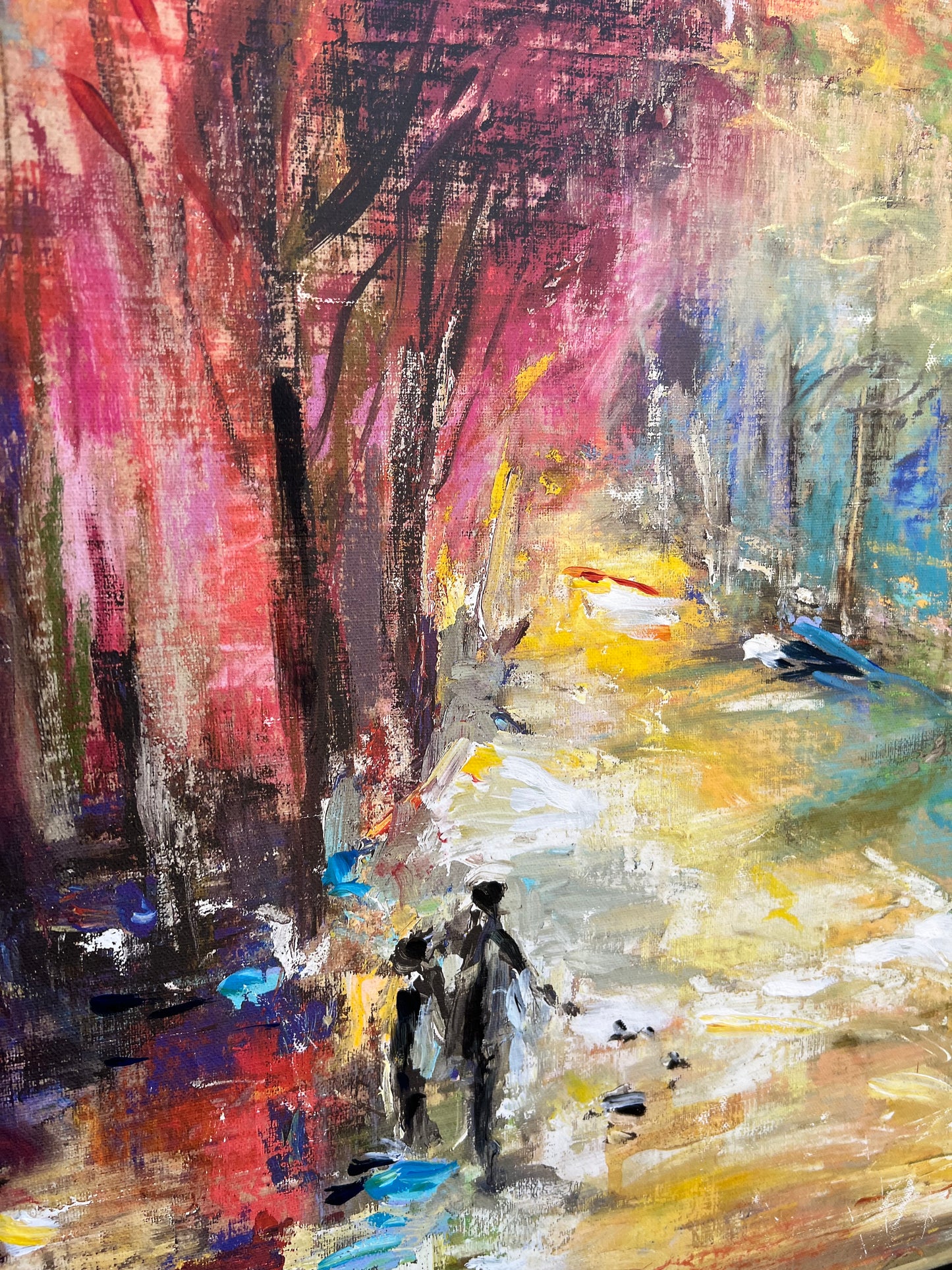 Mary Dulon “ Autumn Stroll “