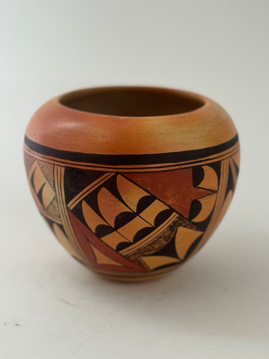 Native American Vintage Hand Painted Polychrome Pottery