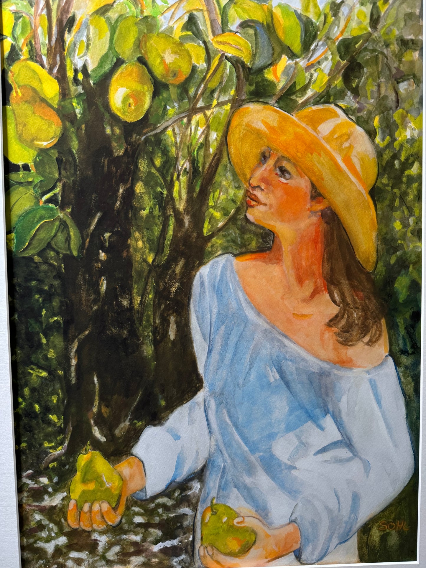 Susan Sohl 1945-2020 “ The Pear Tree”