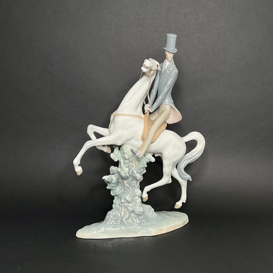 Lladro Man On Horse