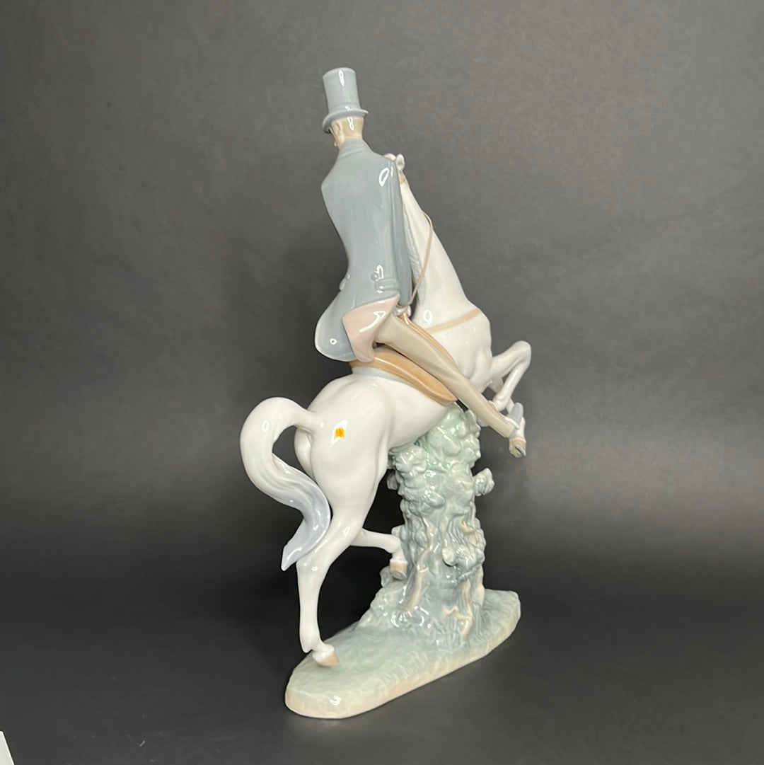 Lladro Man On Horse