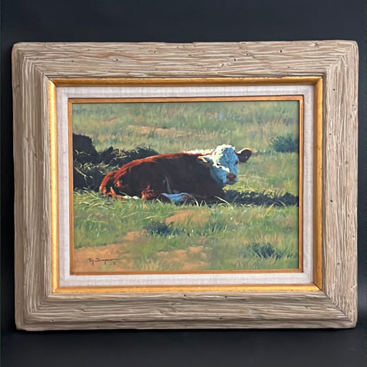 Tim Schmidt “ Wakin Up “ Original Oil on Canvas