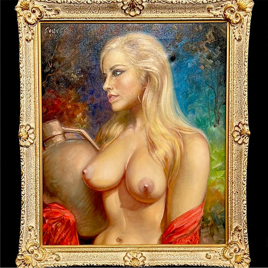 Spanish Oil Painting Art Cortes